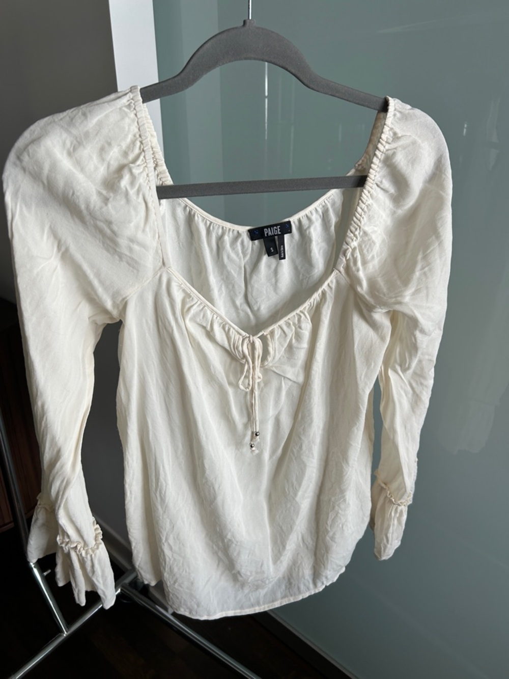 PAIGE Cream Blouse